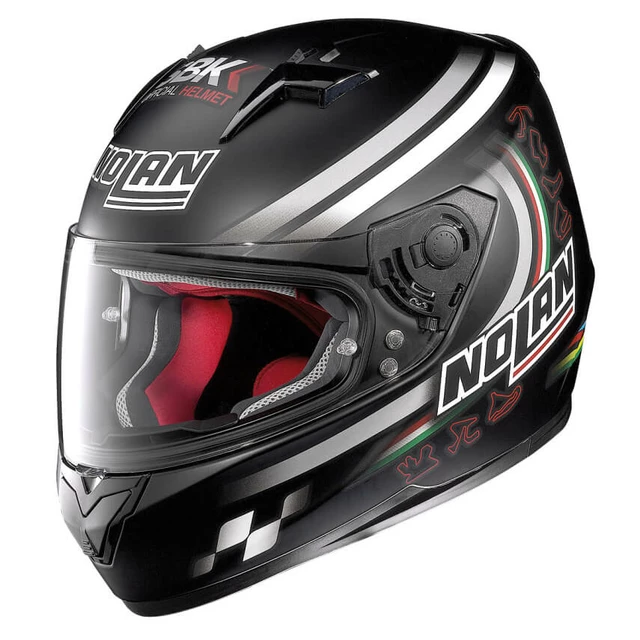 Moto helma Nolan N64 SBK 89 Flat Black - 2.jakost