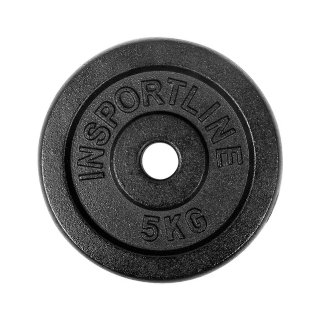 Litinové kotouče inSPORTline CastCzech 30 mm 0,5-20 kg