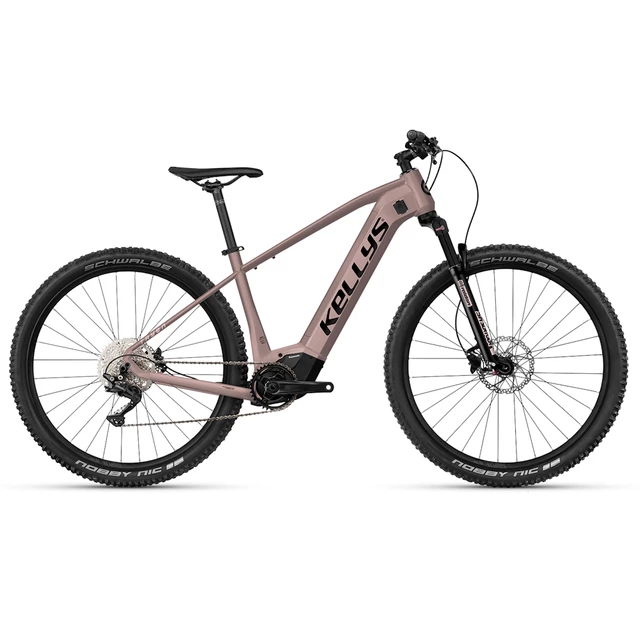Dámské horské elektrokolo KELLYS TAYEN R50 P 29" 7.0 - Sky Blue - Rose Gold