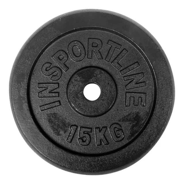 Litinové kotouče inSPORTline CastCzech 30 mm 0,5-20 kg