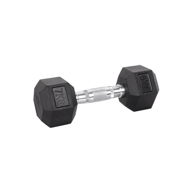 Šestihranné činky inSPORTline Hexsteel 2-40 kg