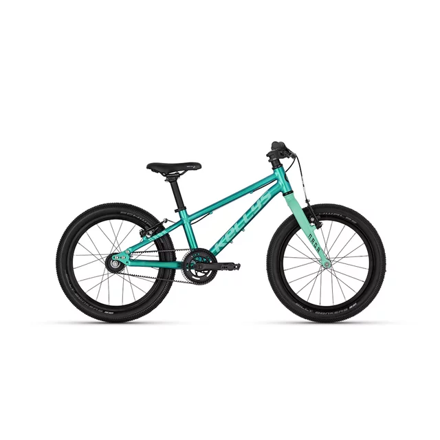 Ultra lehké juniorské kolo KELLYS NAGA AIR BELT 18" - model 2026 • 115-135 cm • 6,96 kg - Fresh Green