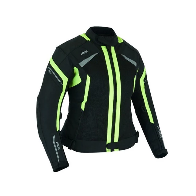 Dámská letní textilní moto bunda BOS Aylin - Silver Grey