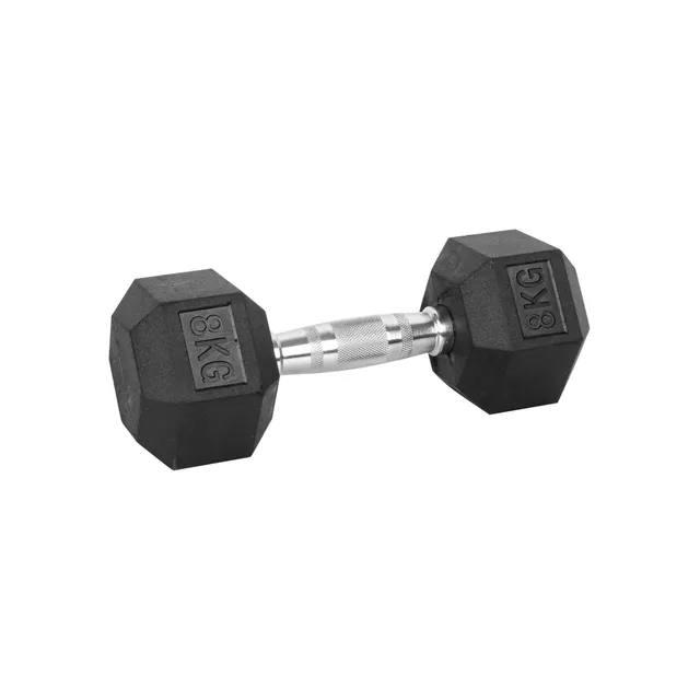 Šestihranné činky inSPORTline Hexsteel 2-40 kg