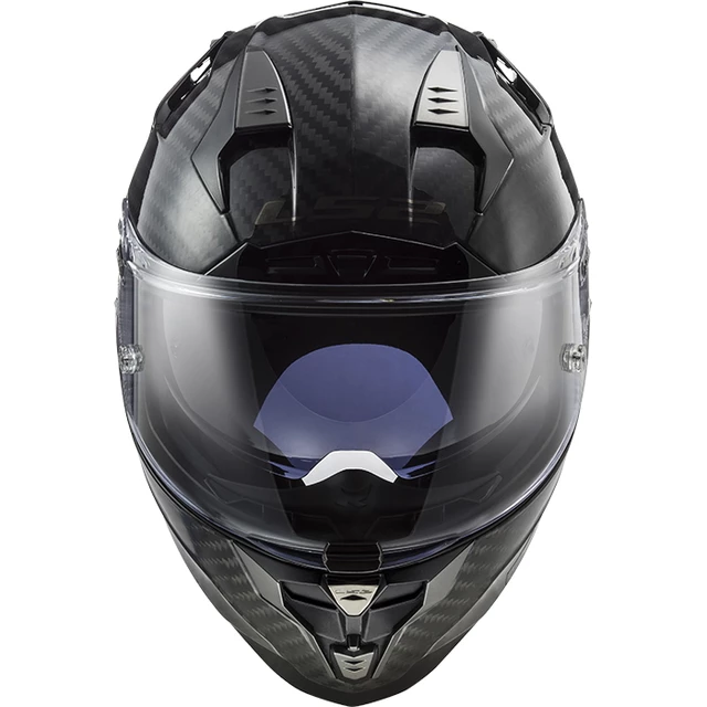 Moto přilba LS2 FF327 Challenger C Carbon Solid - Black