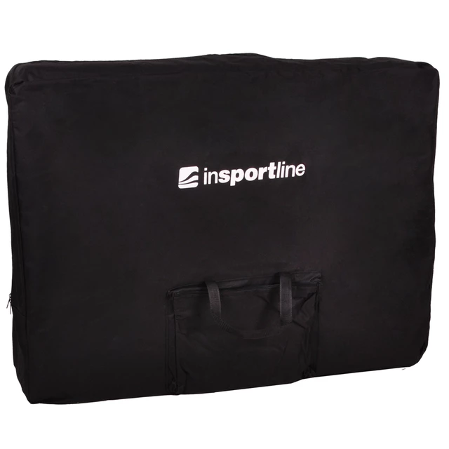 Masérské lehátko inSPORTline Japane 195x70x62-84 cm 3-dílné dřevěné
