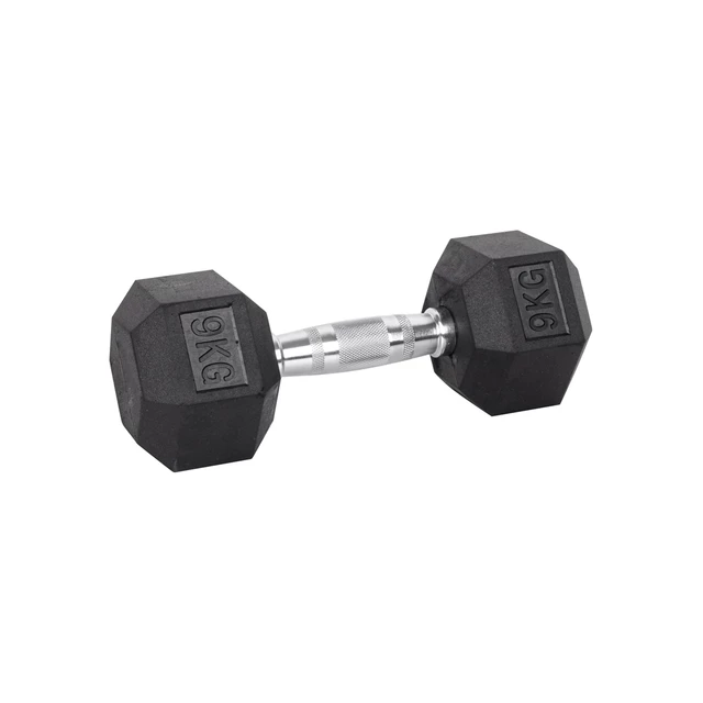 Šestihranné činky inSPORTline Hexsteel 2-40 kg