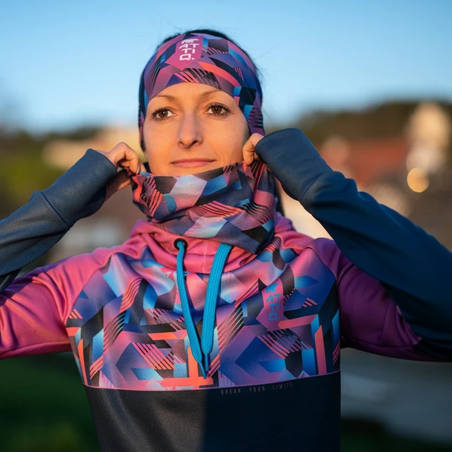 Sportovní čelenka Attiq Light na culík - Parrot Purple