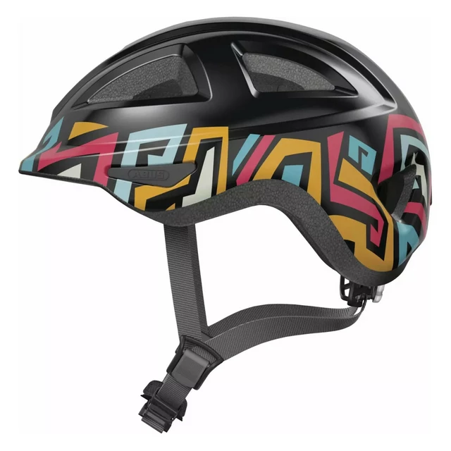 Dětská cyklo přilba Abus Anuky 2.0 - Black Tag - Black Tag