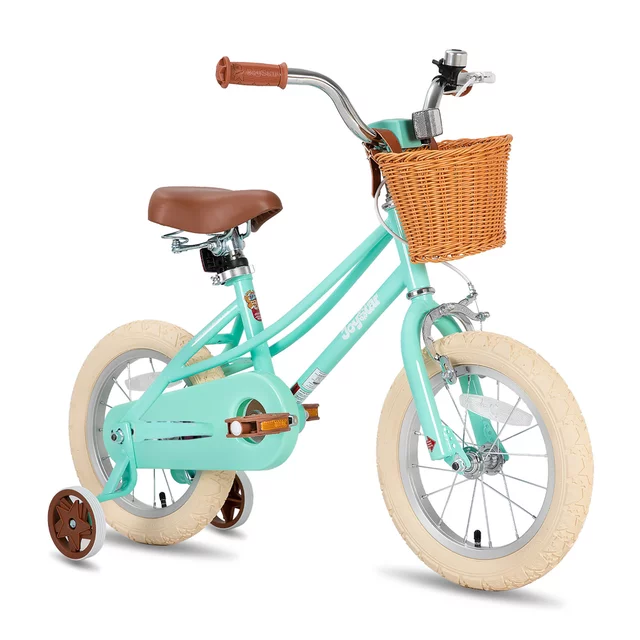 Dětské kolo Joystar Retro 14" s košíkem • 92-120 cm