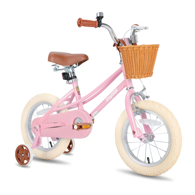 Dětské kolo Joystar Retro 14" s košíkem • 92-120 cm