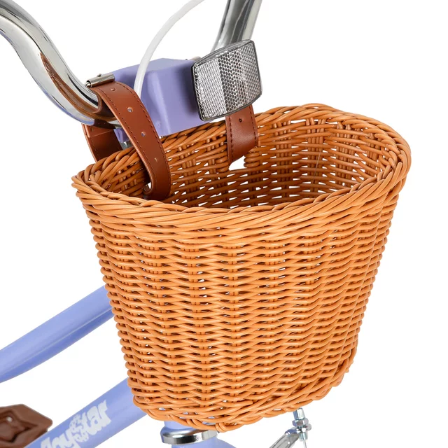 Dětské kolo Joystar Retro 16" s košíkem • 104-135 cm - mentolová