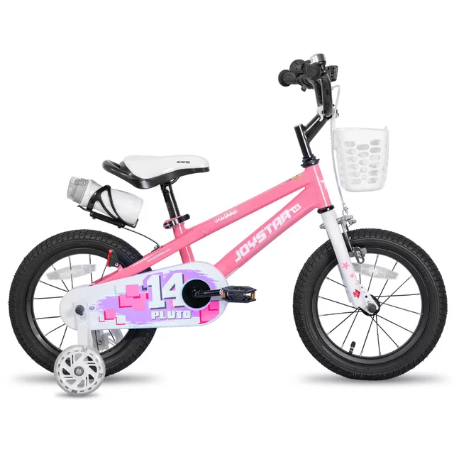Dětské kolo Joystar Pluto 14" • 92-120 cm - fialová - růžová