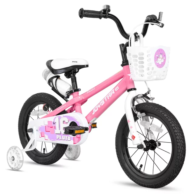 Dětské kolo Joystar Pluto 16" • 105-135 cm - růžová