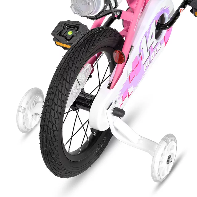 Dětské kolo Joystar Pluto 14" • 92-120 cm - fialová
