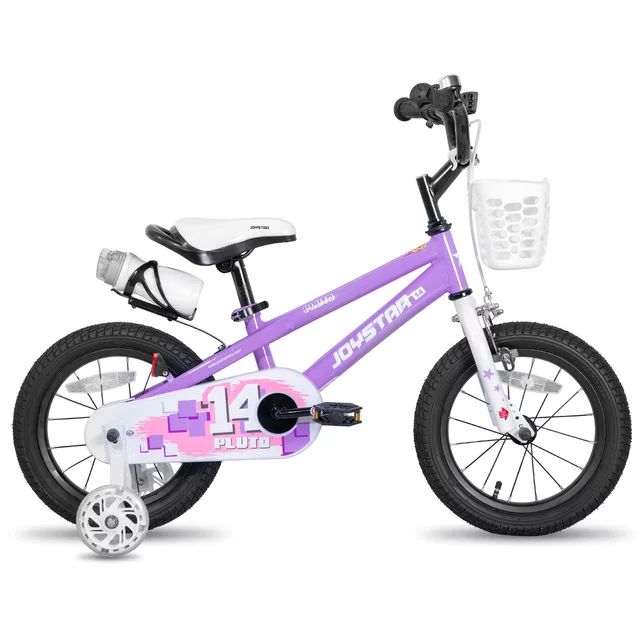 Dětské kolo Joystar Pluto 14" • 92-120 cm - fialová - fialová