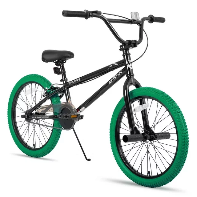 BMX kolo Joystar Brockway 24" - zeleno-černá - zeleno-černá