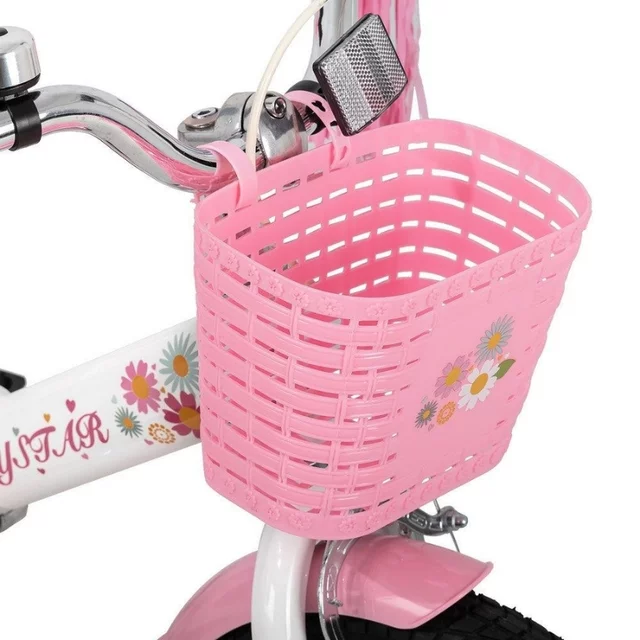 Dětské kolo Joystar Little Daisy 12" • 82-105 cm - světle růžová