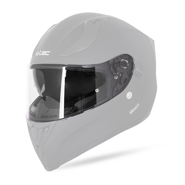 Náhradní hledí pro přilbu W-TEC Vesco - čirá