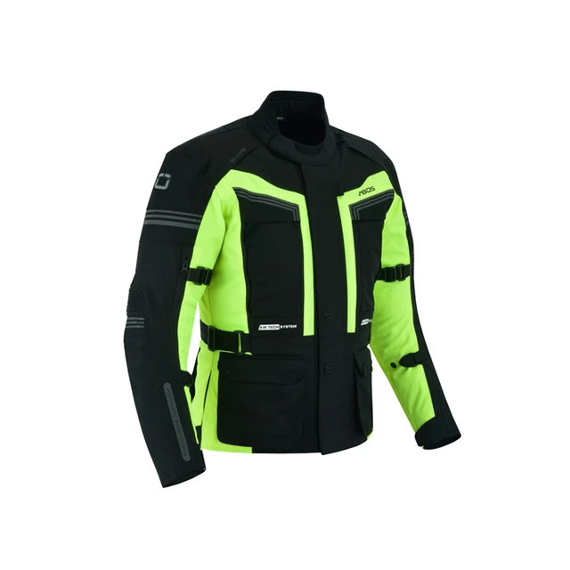 Pánská touringová moto bunda BOS Maximum - Gray