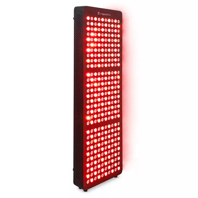 Infračervený LED panel inSPORTline Lustar - 300 LED - černá