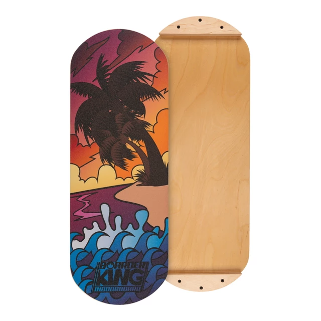 Balanční deska BoarderKING Classic - žlutá