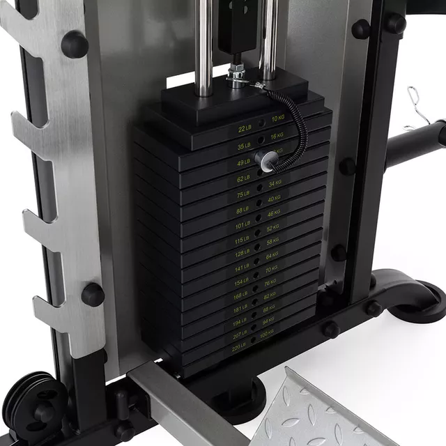 Posilovací stojan inSPORTline Cable Column CC700 - černá