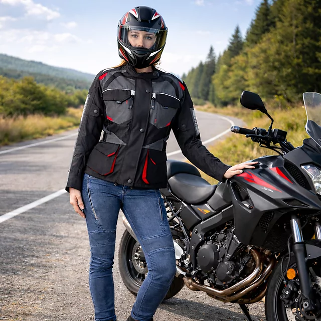 Dámská moto bunda W-TEC Radana