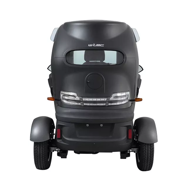 Elektrická tříkolka se střechou W-TEC Tukago • 45km/h • až 50km dojezd • s řidičákem - modrá
