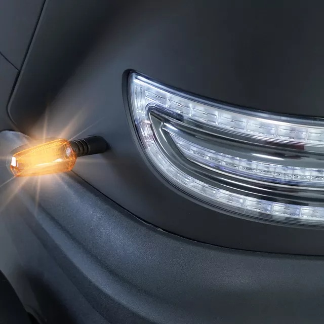 Elektrická tříkolka se střechou W-TEC Tukago • 45km/h • až 50km dojezd • s řidičákem - modrá