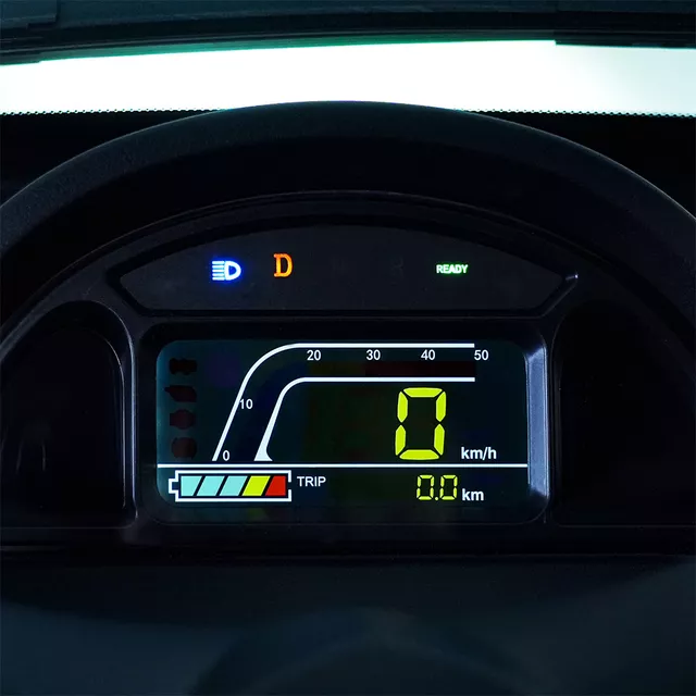 Elektrická tříkolka se střechou W-TEC Tukago • 45km/h • až 50km dojezd • s řidičákem - modrá