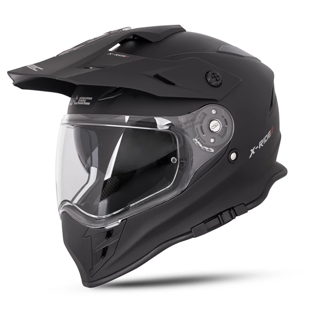 Cestovní moto přilba W-TEC Valso - černá - černá