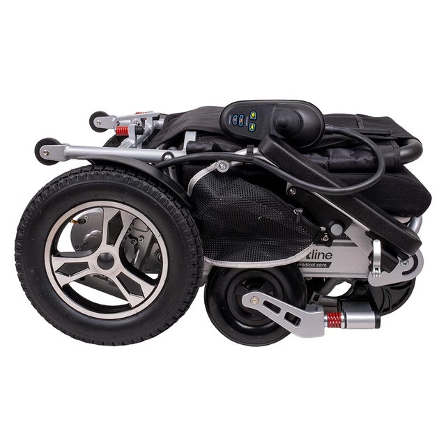 Elektrický invalidní vozík inSPORTline Hawkie Basic II • 500W • 27,75kg • do 130kg • až 24km dojezd - zelená
