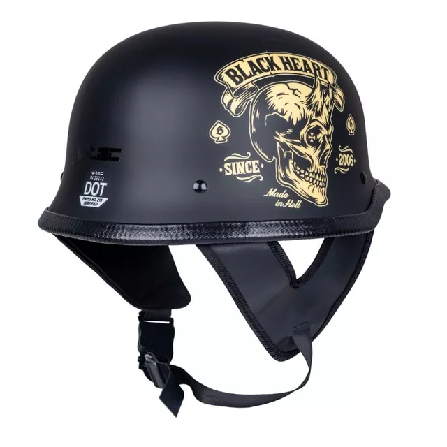 Moto přilba W-TEC Black Heart Feldberg - černá