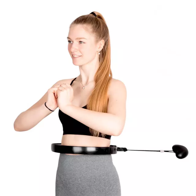 Masážní obruč inSPORTline Weight Hoop Feel 69-108 cm