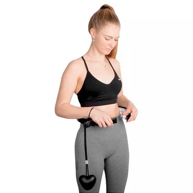 Masážní obruč inSPORTline Weight Hoop Feel 69-108 cm