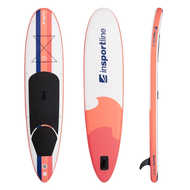 Paddleboard s příslušenstvím inSPORTline WaveTrip 11'6" G3 - 2.jakost