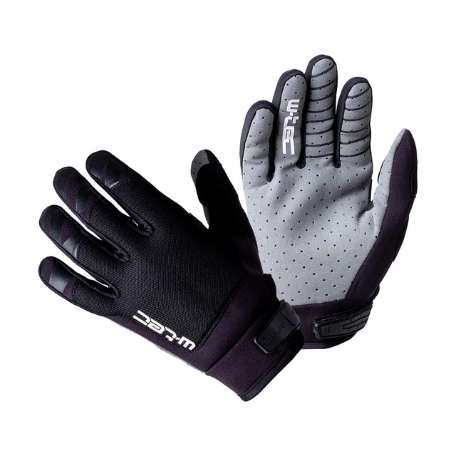 Dětské motokrosové rukavice W-TEC Matosinos Kids - Black - Black