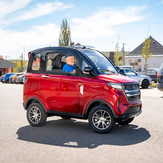 Elektrická čtyřkolka W-TEC Tuligo • 1500W • 45km/h • až 80km dojezd • s řidičákem - šedá