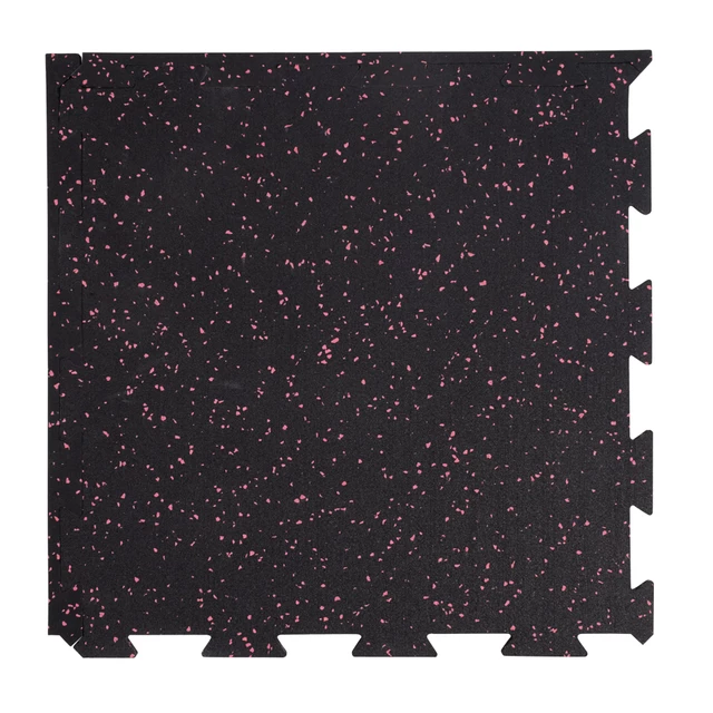 Okraj pro zátěžovou podložku inSPORTline Puzeko 50x50x1 cm - černá - varianta A