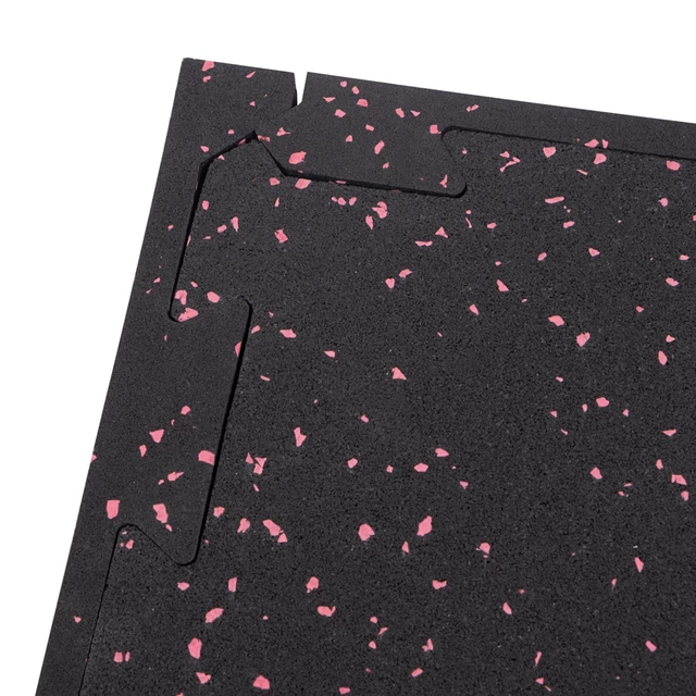 Okraj pro zátěžovou podložku inSPORTline Puzeko 50x50x1 cm - černá - varianta A