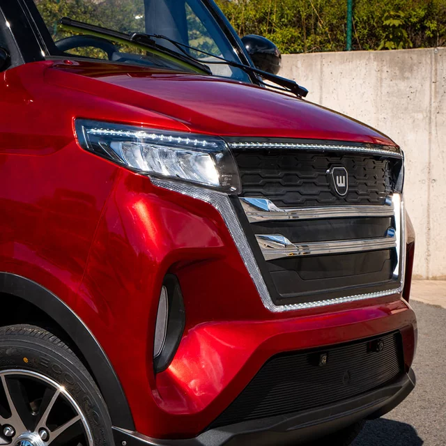 Elektrická čtyřkolka W-TEC Tuligo • 1500W • 45km/h • až 80km dojezd • s řidičákem - šedá