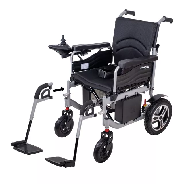 Elektrický invalidní vozík inSPORTline Svanson • 45 kg • do 130kg • až 25km dojezd