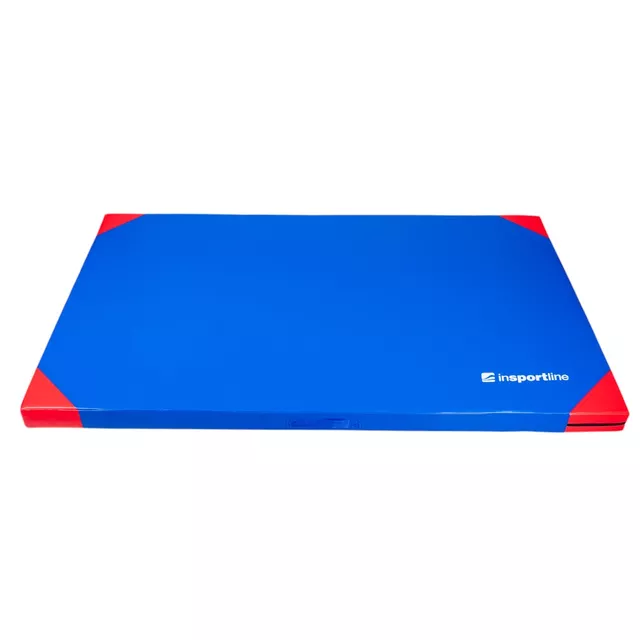 Gymnastická žíněnka inSPORTline Munakor T60 200x120x10 cm - modrá