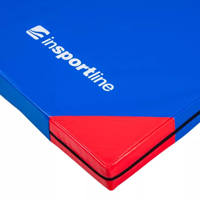 Gymnastická žíněnka inSPORTline Munakor T60 200x120x10 cm - modrá