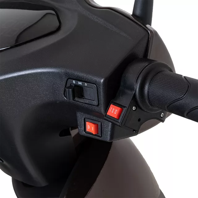 Elektrický tříkolový vozík inSPORTline Zorica • 25km/h • až 45km dojezd • bez řidičáku - černá