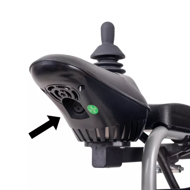 Elektrický invalidní vozík inSPORTline Svanson • 45 kg • do 130kg • až 25km dojezd