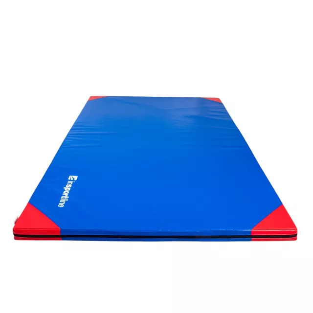 Gymnastická žíněnka inSPORTline Gabyk T90 200x120x6 cm - černá