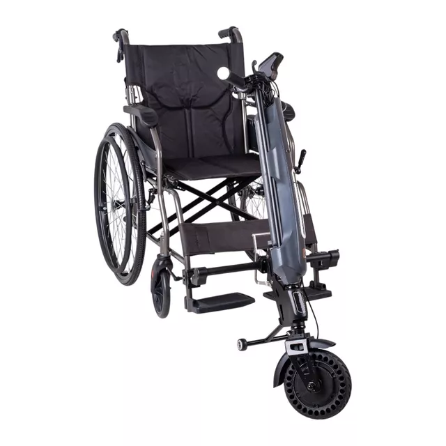 Mechanický skládací invalidní vozík inSPORTline Jakesully odlehčený s pohonem Oppatia