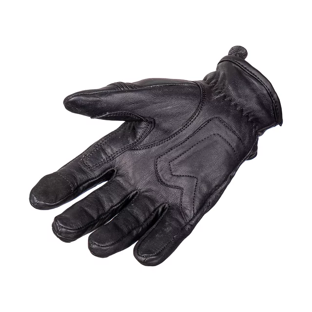 Kožené moto rukavice W-TEC Cherton II - 2.jakost - černá